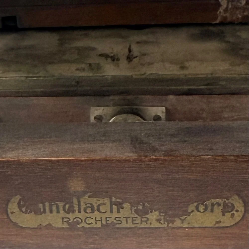 Gundlach 8x10 View Camera Wollensak Velostigmat 12in F4.5 Antique Wood